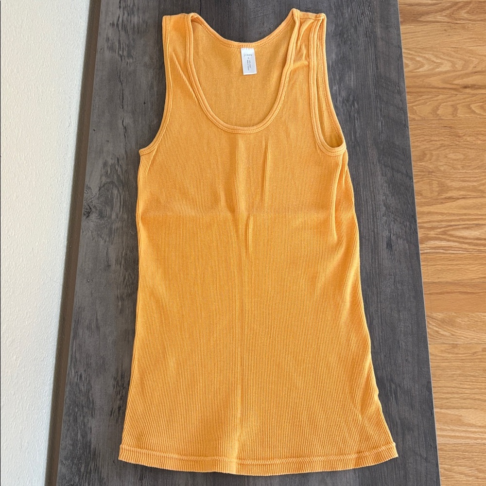J. Crew (2) Bundle Tank Tops Size Small Orange & Light Purple/Gray - Picture 6 of 10